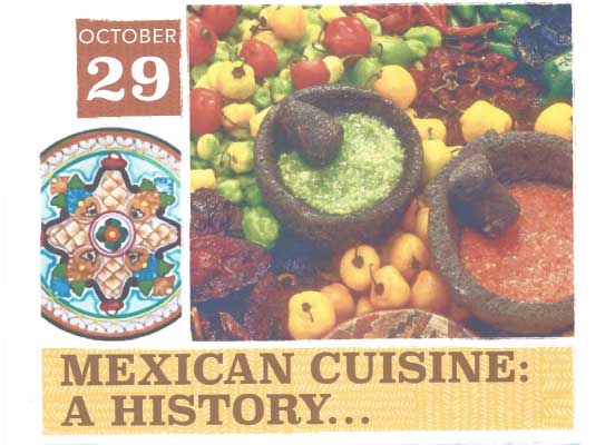 Mexican Cuisine: a History...